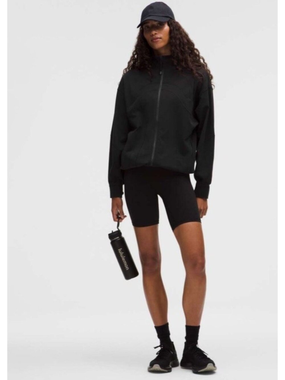Lululemon Define Relaxed Fit Luon Jacket Womens Size 0 Black LW3HD3S Full Zip - Picture 10 of 16